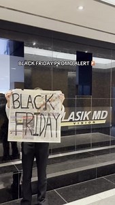 Enjoy the benefits of clear vision with our BIGGEST deal of the year! For a limited time, save $500 on LASIK. Book your FREE consultation today. https://bit.ly/LMD-BlackFriday Discount will be automatically applied to the invoice. Only applicable towards a Custom LASIK/Custom All-Laser, and Refractive Lens Exchange procedure for both eyes completed by December 31, 2024. Not applicable to enhancements. Cannot be combined with any other discount or special offer, such as a corporate plan, or a def