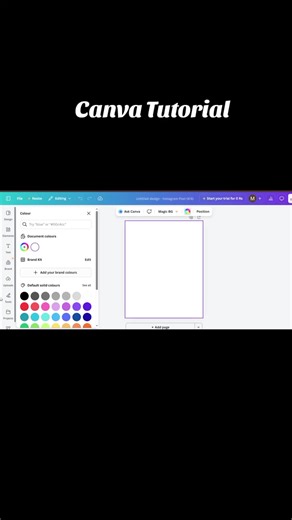Learn Professional Editing with Canva Design Tutorial