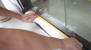 35oz Frosted Glass Paint Provides a Translucent Frosted Finish to Glass Surfaces, Suitable for Windowpane and Window Surfaces in Offices, Bathrooms and Kitchens(with tools)