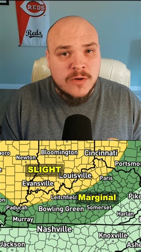 Severe Weather chances return to Kentucky, TOMORROW (2.19.2026). I made this rapid update to let you know when, where, and what to expect. More details, LIVE, tonight at 8pm ET. - George | WeatherNow Kentucky