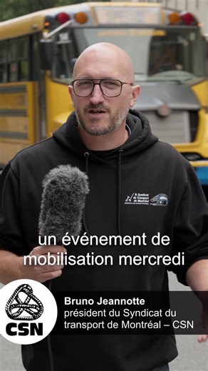 La STM doit se réveiller!😴🥴 Au 3e jour de la grève, des centaines d’employé-es d’entretien ont manifesté hier devant le siège social de la STM - Mouvement collectif pour que la négociation débloque. Les travailleuses et les travailleurs déplorent les reculs exigés par l’employeur à la table de négociation au moment même où la STM doit entretenir des infrastructures vieillissantes. #MouvementCSN | CSN
