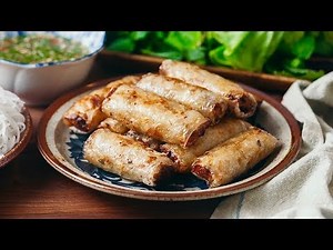 VIETNAMESE FISH SPRING ROLLS - Cách làm NEM CÁ