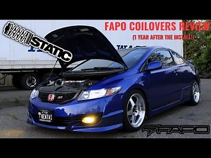 FAPO COILOVERS REVIEW (1 YEAR LATER)