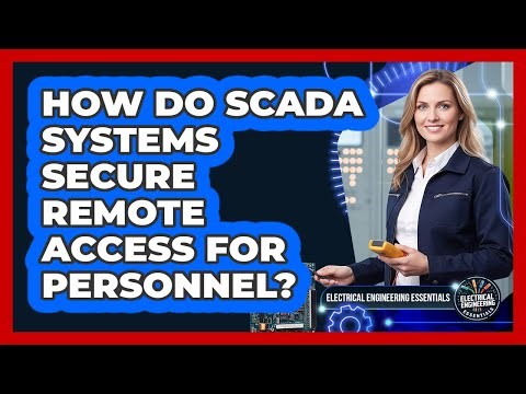 How Do SCADA Systems Secure Remote Access For Personnel? - Electrical Engineering Essentials