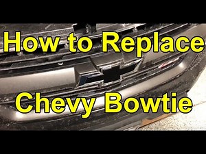 [HOW TO] Replace Front Chevy Bowtie on a 2015-2020 Chevy Colorado (EASY)