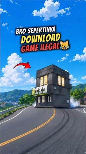 BRO, IT SEEMS YOU'RE DOWNLOADING AN ILLEGAL GAME🤓 #ps5 #modgame #nte #modgames #initiald #toyotaae86