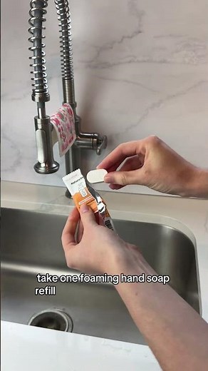 How to use Nature Bee Foaming Hand Soap Refill Tablets
