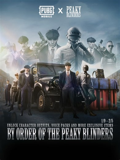 PUBG MOBILE x Peaky Blinders: Join the Shelby Fight