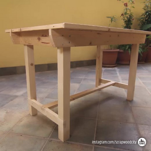 Making a #diy table our of old flooring. #scrapwoodcity #woodworking