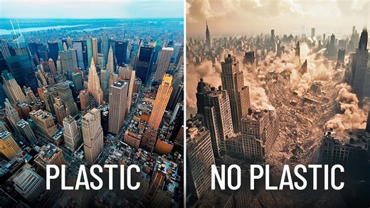 The effect on the planet if all the Earth's plastic suddenly disappeared