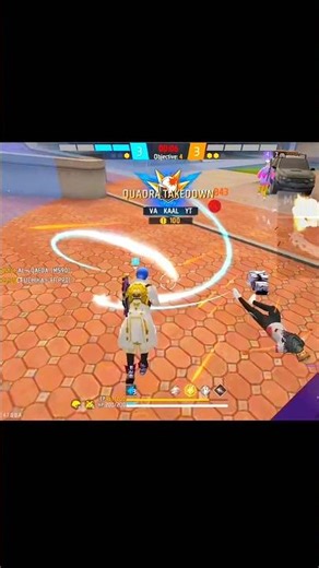 1VS4 SITUATION 🗿☠️ #shorts #shortsfeed #kumarsir #tiktokeffects #funnyeffect #freefire #ff #ffshorts