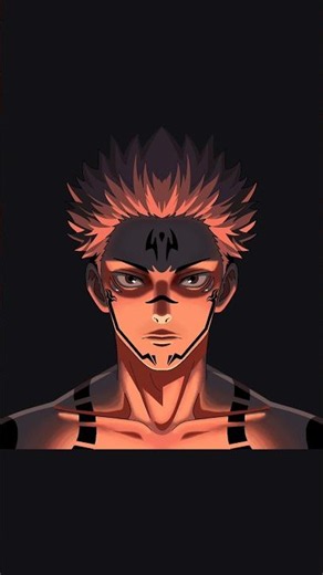 Sukuna's glow-up is terrifying... 💀🔥 Ryomen Sukuna drawing from Jujutsu Kaisen #shorts #art #anime