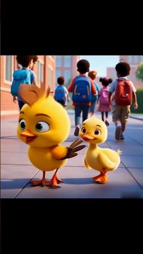 Chirpy’s First Day at School 🐥✨ | Heartwarming Short Animation for Kids