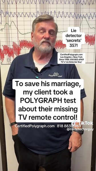 Unusual Polygraph Case: Remote Control Mystery