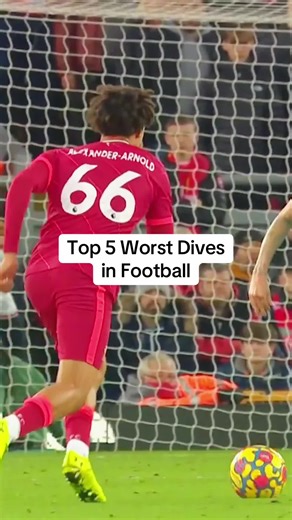 Top 5 Worst Dives in Football #lxthalfc #football #dive