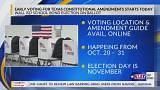 Early voting opens for November 2025 election: What to know