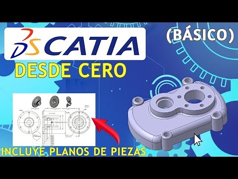 Curso de CATIA V5 desde CERO (BÁSICO COMPLETO) | Modelado 3D en CATIA V5