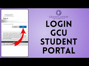 How to Login to GCU Student Portal (2024) | Sign In to GCU Student Portal