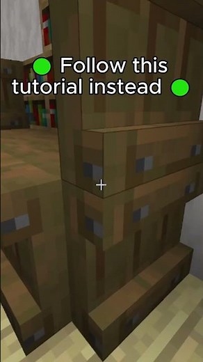 How To Make an Easy Bookshelf (Minecraft Fast Tutorial)