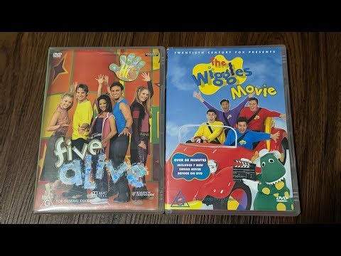 My Hi-5 & The Wiggles 2003 Australian DVD Collection