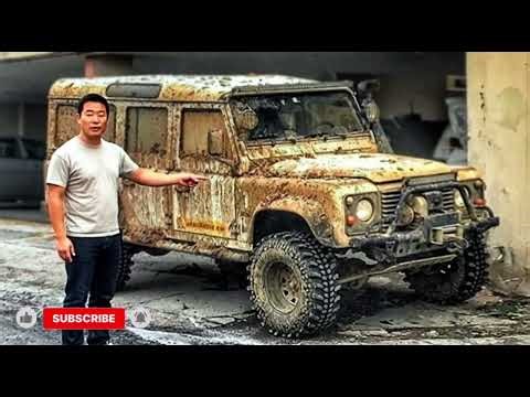 Restored My Grandpa’s 2003 Land Rover Defender — You Won’t Believe the Transformation