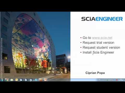 Download and install SCIA Engineer