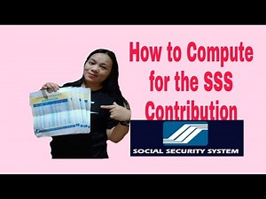 How to Compute for the SSS Contribution/The new SSS Contribution Table 2021