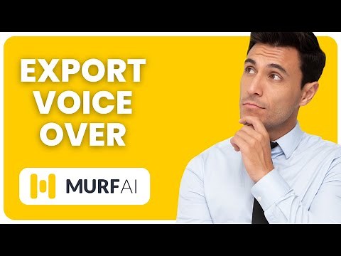 How to Export a Voice Over in Murf.ai