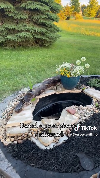 #diypond #backyardpond #frogpond #diyfrogpond #smallpond #backyarddesign #backyardvibes #backyardtransformation #backyardmakeover #mngarden #zone4garden #showmeyourgarden #raisedbedgarden #gardenlovers❤️ #homeimprovement #gardentipsforbeginners