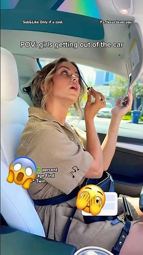 Girls taking forever to get out the car be like… we could’ve built the Eiffel Tower by now 😩 meme