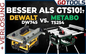 台锯对比测评 | 得伟DW745 麦太保TS254横评