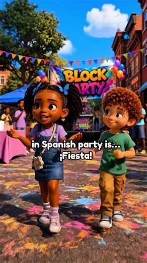 MiniRosa Teaches PARTY in Spanish! 🎉 | Fun Block Party Adventure