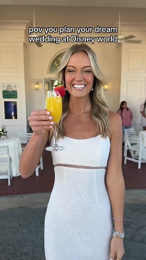 straight out of a fairytale 🥹💍✨ i already got married but your wedding could look like this! I got to spend the week at Walt Disney World with Disney weddings learning all about what they have to offer when planning your fairytale wedding or honeymoon with them. It was the most magical week and chandler and I felt like we got to get married all over again 😭💍 full vlog coming soon! @Disney Parks #disneyweddings #disneyweddingdress #disneyweddingdresscollection #disneyweddinginspo