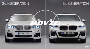 3世代目に突入したBMW X3。BMW自ら先代から「進化したところ」を示す比較動画を公開