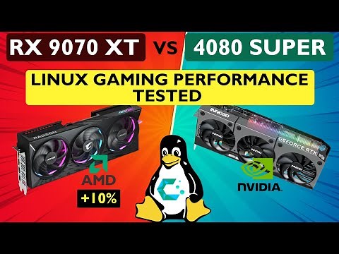 RX 9070 XT Linux vs Windows (and 4080 Super) Gaming Performance Comparison - Incredible GPU!