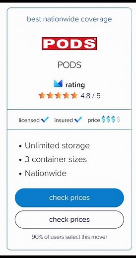 The best moving container companies