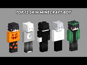 TOP 12 SKIN MINECRAFT BOYS | LINK MEDIAFIRE | part 1