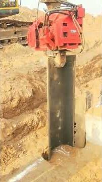 Sheet Pile Installation ||