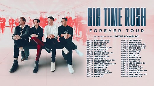 Big Time Rush plays UCF's Addition Financial Arena in July