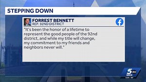 Oklahoma state Rep. Forrest Bennett to resign as he takes AFL-CIO position