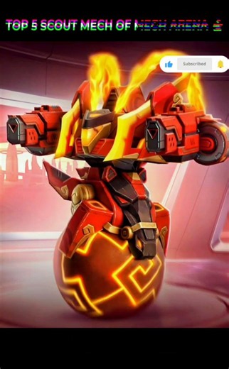 Top 5 Scout Mechs of Mech Arena 😱🔥 I Mech Arena #newpromocode #gaming #promocode