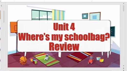 七上英语Unit4期末复习课