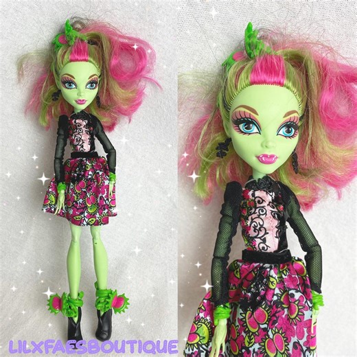 2014 Monster High Gloom & Bloom Venus Fly Trap Doll - Etsy