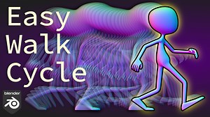 How to create an easy walk cycle