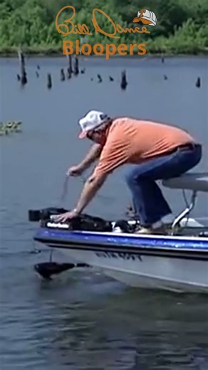 That trolling motor sure got away from me! 😳 😂