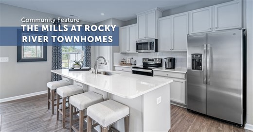 Experience elevated townhome living at The Mills at Rocky River Townhomes, offering new luxury townhomes in Concord with resort-style amenities just minutes from Harrisburg and I-485. 🏡✨ Relax by the pool, gather at the clubhouse, or stay active on walking trails, all within your own neighborhood. Modern layouts and upscale finishes make it easy to live, work, and entertain in style. With homes starting in the low $300s, this is everyday convenience with a vacation state of mind. 🏝️ 🔗 Explore