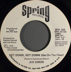 Joe Simon - Get Down, Get Down (Get On The Floor)