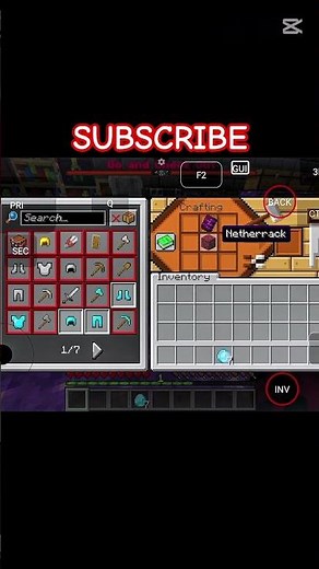 How to dupe minecraft rib armor trim SUBSCRIBE