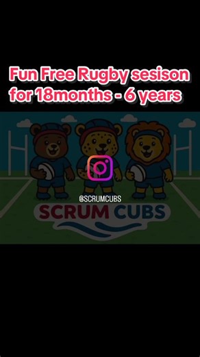 Scrum Cubs: Fun Rugby for Kids Aged 18 Months to 6 Years