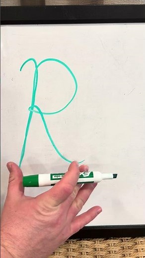 How to Write R in Cursive - Uppercase and Lowercase